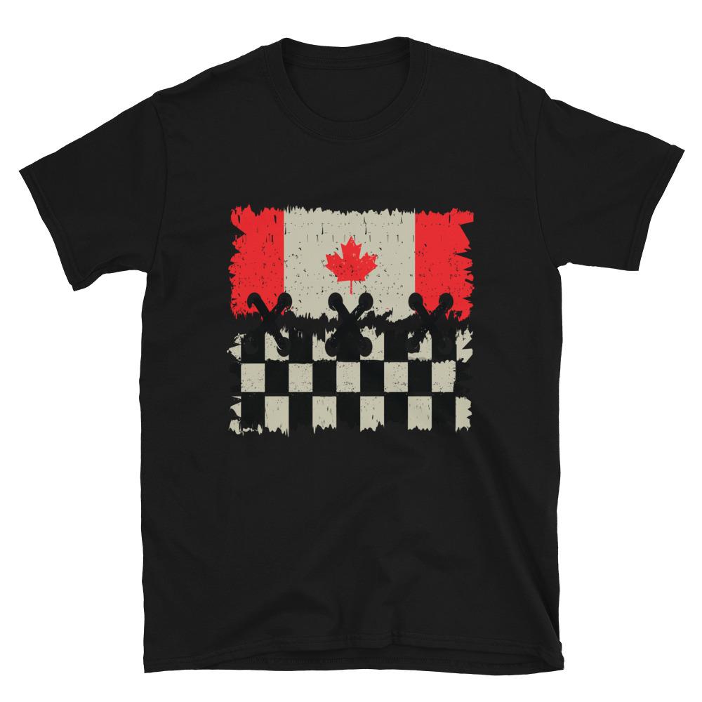 Canada - Race Flag T-shirt - Canada Race