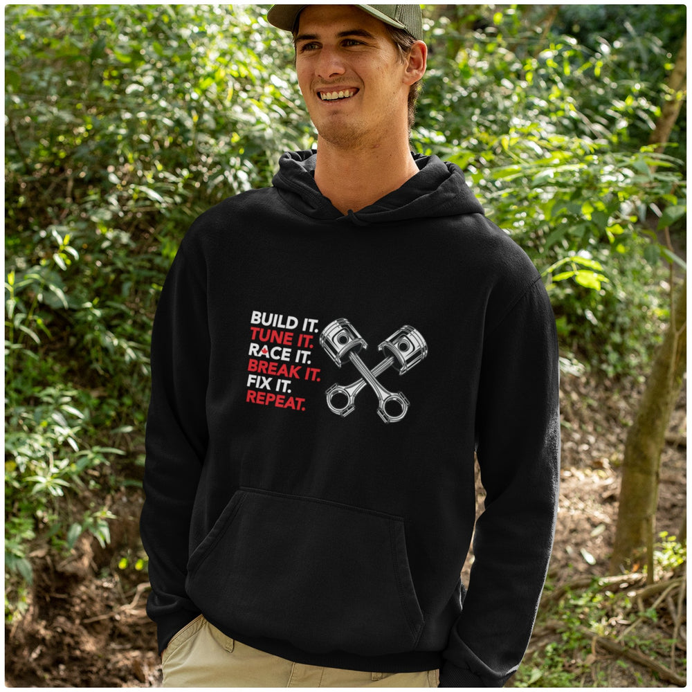 Build It, Tune It, Race It - Hoodie - Canada Race