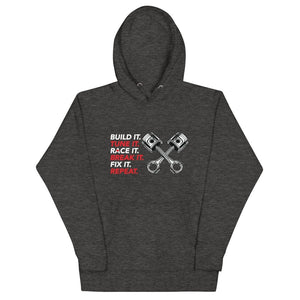 
                  
                    Build It, Tune It, Race It - Hoodie - Canada Race
                  
                