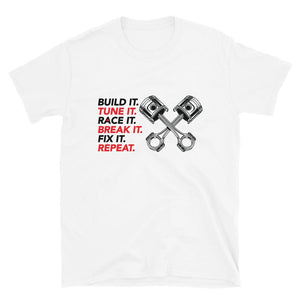 
                  
                    Build It, Tune It, Race It - T-Shirt - Canada Race
                  
                