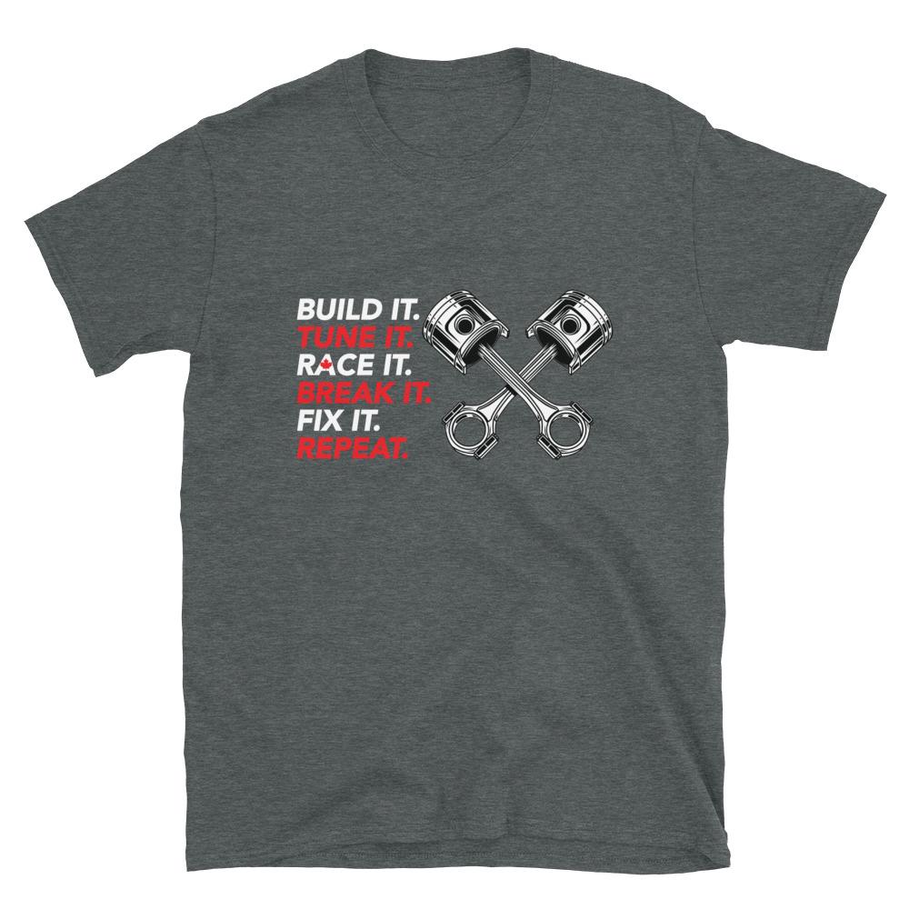 Build top at shirt