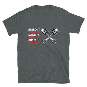 
                  
                    Build It, Tune It, Race It - T-Shirt - Canada Race
                  
                