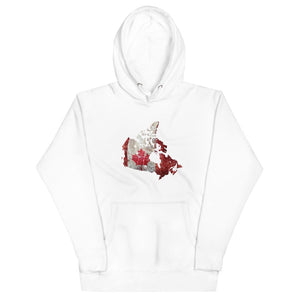 
                  
                    Canada Map Hoodie - Canada Race
                  
                