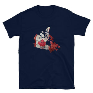 
                  
                    Canada Map T-Shirt - Canada Race
                  
                