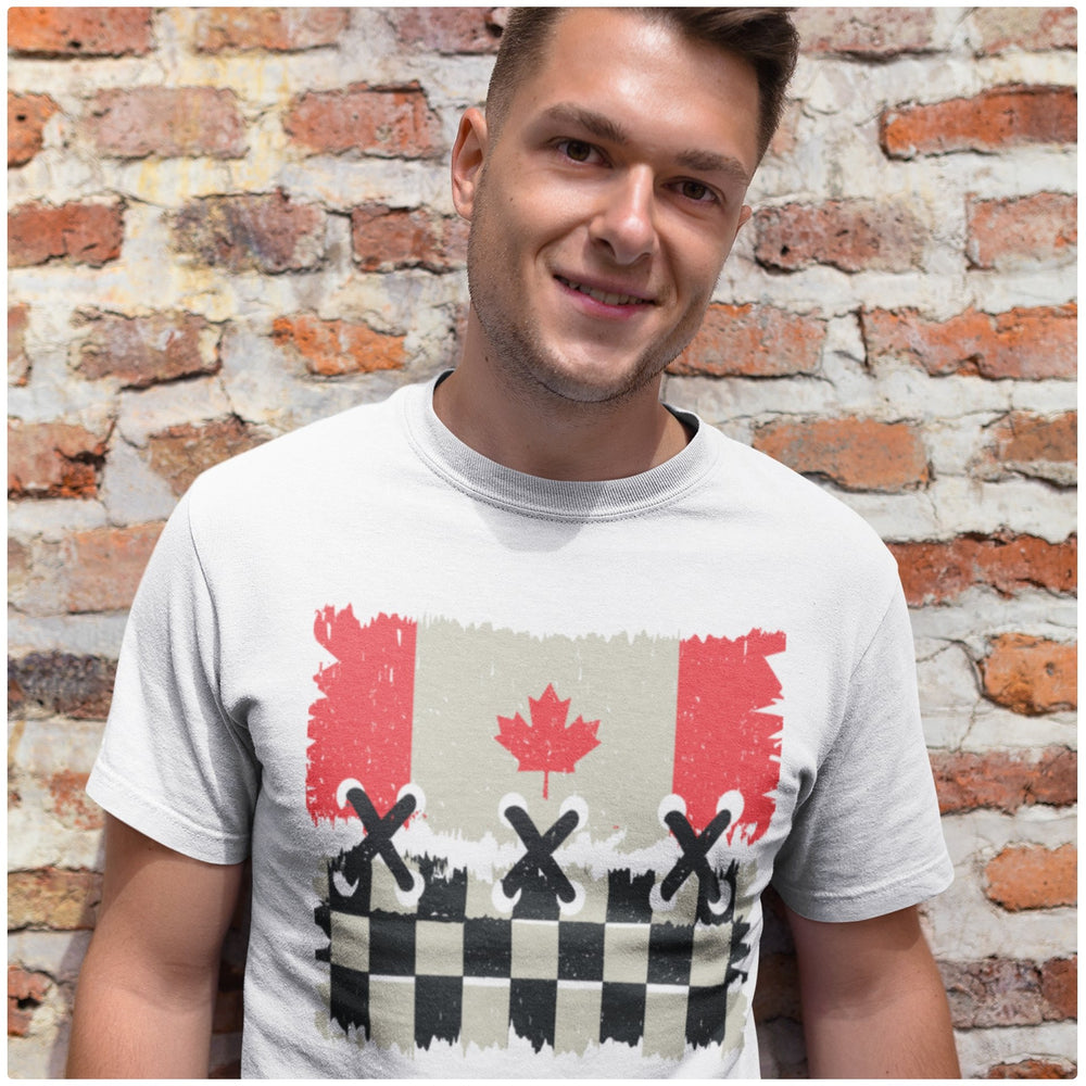 
                  
                    Canada - Race Flag T-shirt - Canada Race
                  
                