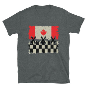 
                  
                    Canada - Race Flag T-shirt - Canada Race
                  
                