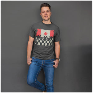 
                  
                    Canada - Race Flag T-shirt - Canada Race
                  
                