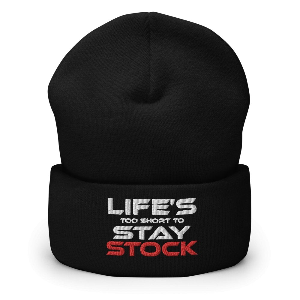 Life's too Short to Stay Stock - Beanie - Canada Race