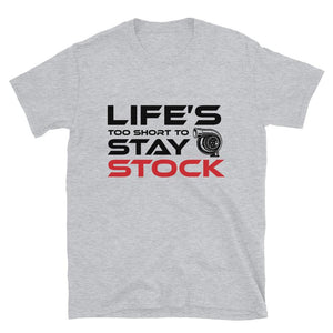 
                  
                    Life's too Short to Stay Stock - T-Shirt - Canada Race
                  
                