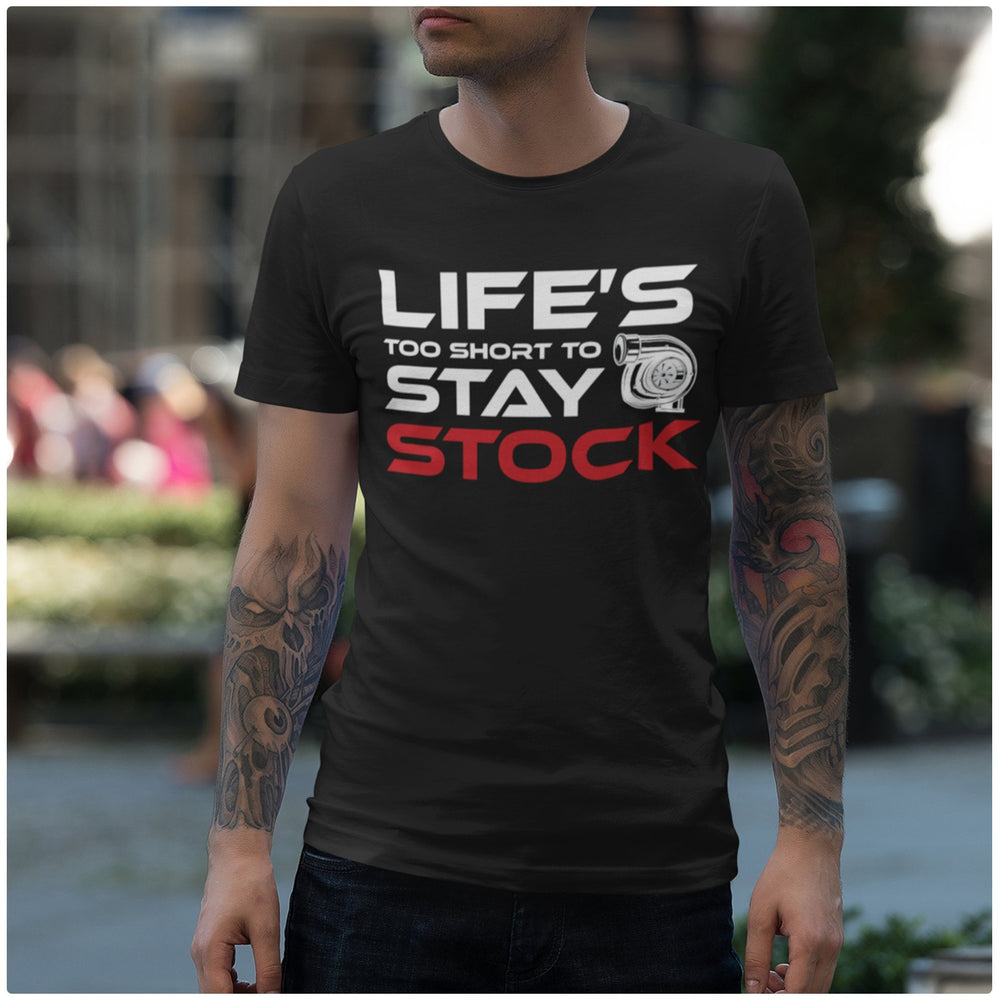 
                  
                    Life's too Short to Stay Stock - T-Shirt - Canada Race
                  
                