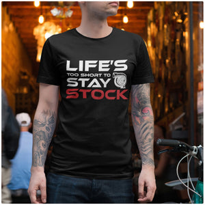 
                  
                    Life's too Short to Stay Stock - T-Shirt - Canada Race
                  
                