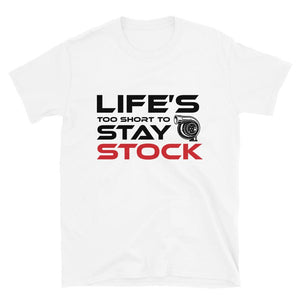 
                  
                    Life's too Short to Stay Stock - T-Shirt - Canada Race
                  
                