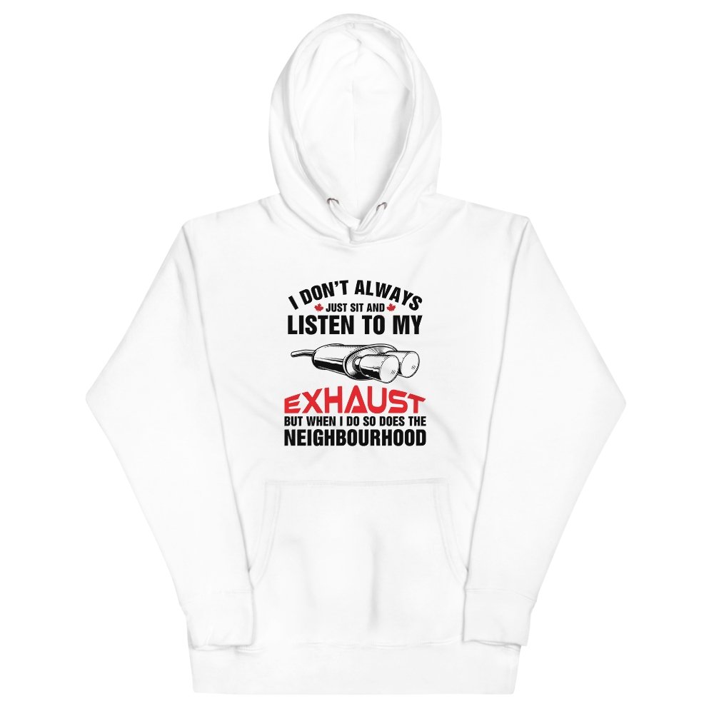 Loud Exhaust - Hoodie - Canada Race