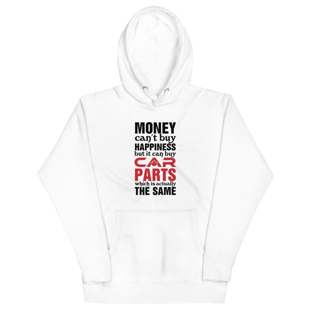 
                  
                    Money Can't Buy Happiness But It Can Buy Car Parts - Hoodie - Canada Race
                  
                