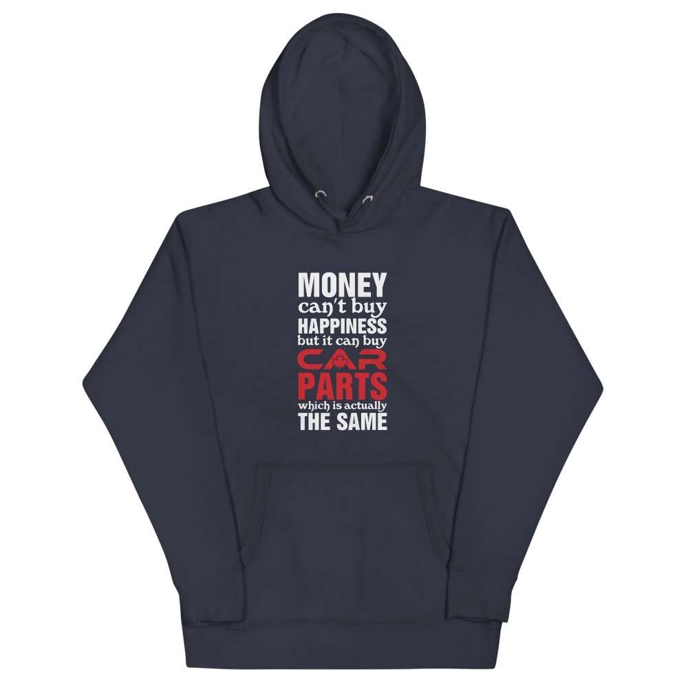 
                  
                    Money Can't Buy Happiness But It Can Buy Car Parts - Hoodie - Canada Race
                  
                