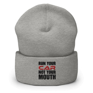 
                  
                    Run Your Car Not Your Mouth - Beanie - Canada Race
                  
                