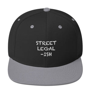 
                  
                    Street Legal...ISH - Snapback Cap - Canada Race
                  
                