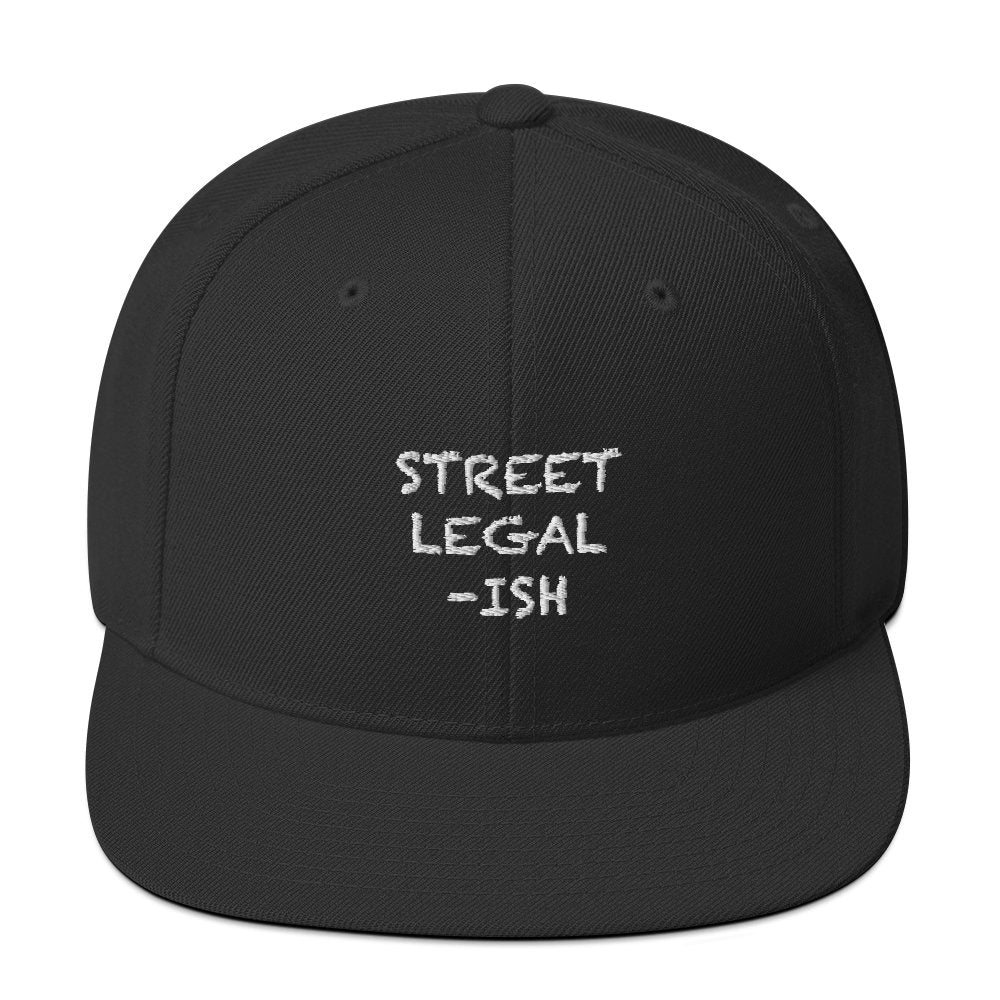 
                  
                    Street Legal...ISH - Snapback Cap - Canada Race
                  
                